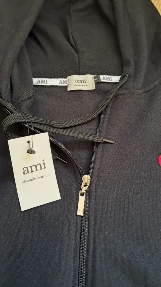 Conjunto Chandal Ami Paris Sudadera y Pantalón Neg