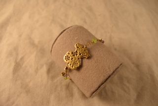 Bonita pulsera de plata dorada de Tous 925 Vermeil