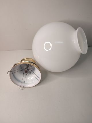 Lámpara Globo Cristal