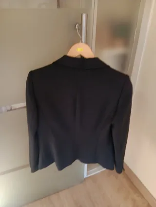 Chaqueta americana negra