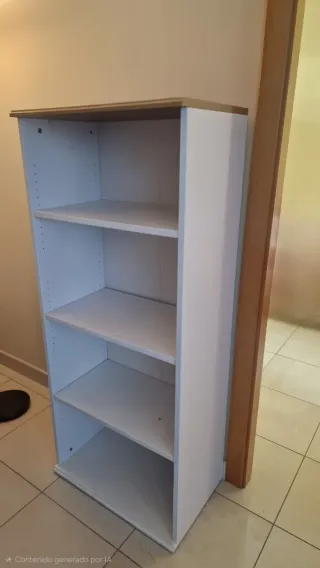 Librería IKEA Blanca 140x60x35 cm