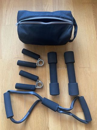 Set entrenamiento gimnasio