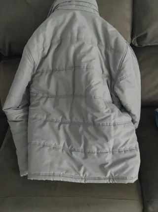 Chaqueta Adidas Talla M-L Gris/Azul