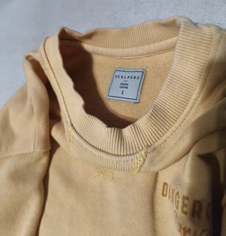 Sudadera Scalpers Talla S Amarilla