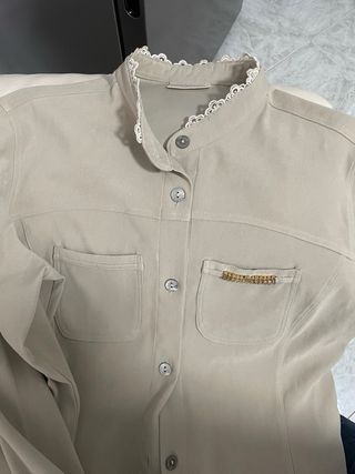 Camicetta Rocco Barocco verde grigio