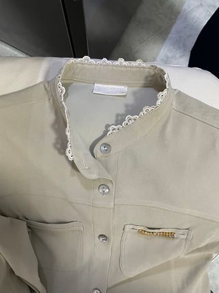 Camicetta Rocco Barocco verde grigio