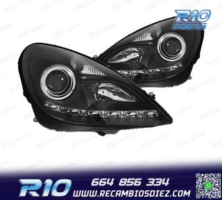 FAROS XENON MERCEDES CLASE SLK R171 04-11 LUZ DIURNA LED FON