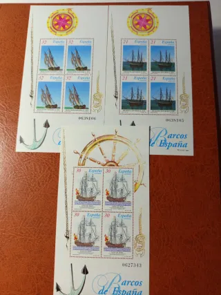 Sellos Barcos de España Filatelia