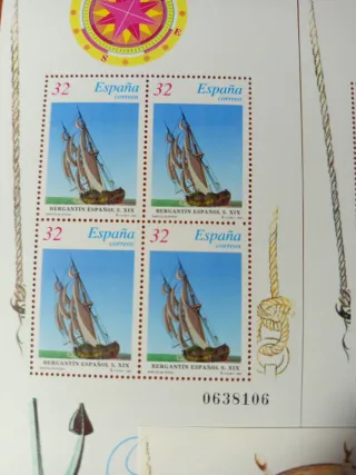 Sellos Barcos de España Filatelia