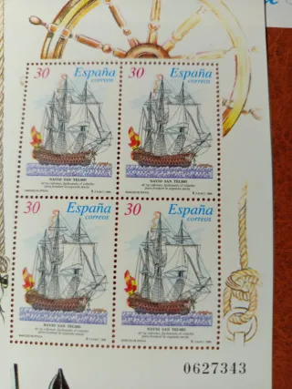 Sellos Barcos de España Filatelia