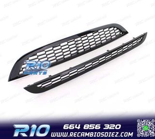 PARRILLA MINI COOPER S 01-06 NEGRO BRILLO
