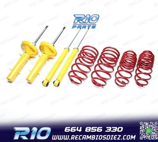 KIT SUSPENSIÓN DEPORTIVA PARA VOLKSWAGEN