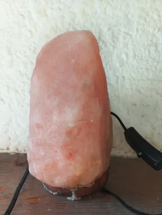 Lámpara de sal natural