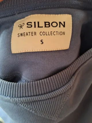 Sudadera Silbon Azul con Logo