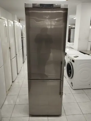 NEVERA COMBI FAGOR plateada