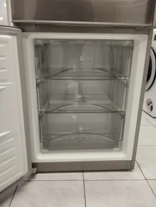 NEVERA COMBI FAGOR plateada