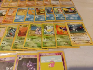 Lote 35 Cartas Pokémon TCG 1999-2000