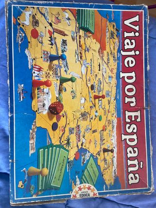 Juego de mesa Viaje por España Educa
