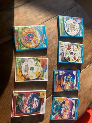 Lote Juegos Wii U y Wii