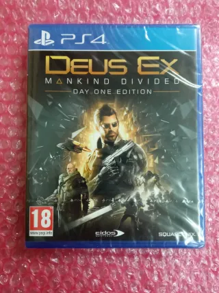 DEUS EX MANKIND DIVIDED PS4 PRECINTADO