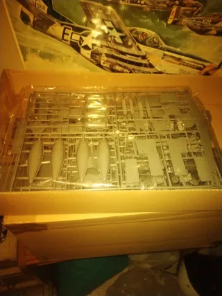 Maqueta P-51D Mustang Bandai 1/24