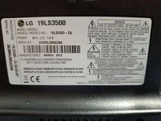 TV LG Negra 19 pulgadas