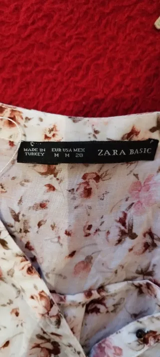Camisa Zara floral