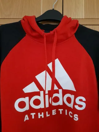 Sudadera Adidas Roja y Negra