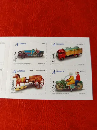 Sellos Autoadhesivos Juguetes 2006 España