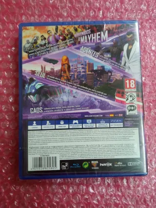AGENTS OF MAYHEM PS4 PRECINTADO