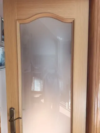 Puerta madera 1,95m x 70cm x 4cm