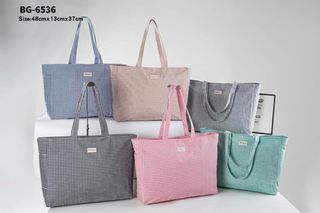 Bolsa de playa impermeable vichy