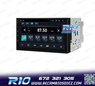 RADIO GPS ANDROID 12 HD TACTIL BLUETOOTH USB SD