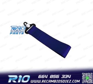 CINTA DE REMOLQUE AZUL EN TELA