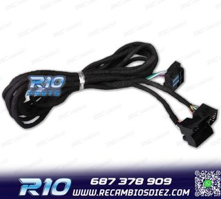 CABLE DE 6 METROS ISO COCHES BMW CON CONEXIÓN EN EL MALETER