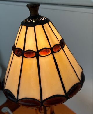 Lámpara de mesa estilo victoriano