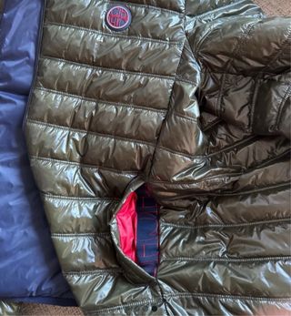 Plumífero Carolina Herrera Verde Brillante