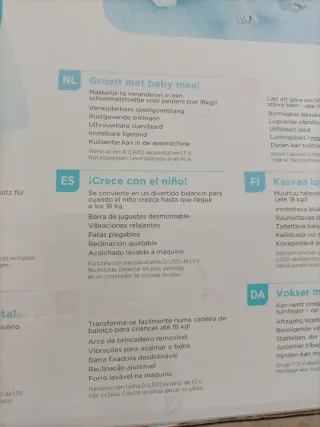 Hamaca Fisher Price 2-en-1 hasta 18 kg