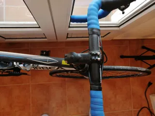 Bicicleta Orbea Aqua Negra y Blanca