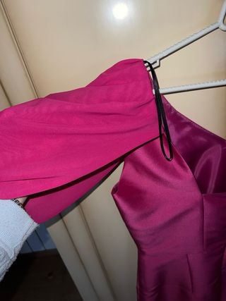 Vestido rosa elegante