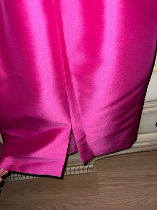 Vestido rosa elegante