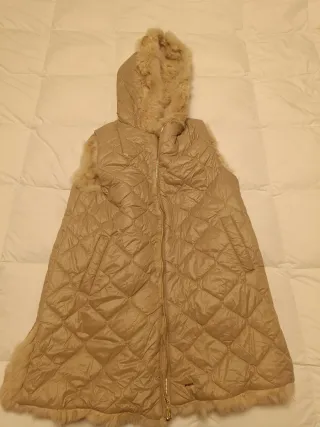 Chaleco reversible piel conejo La Touche