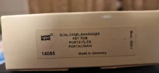 Portachiavi Montblanc in pelle