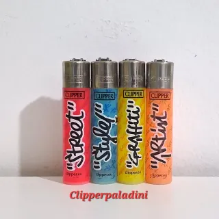 Accendini Clipper Set 4 Pezzi