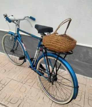 Bicicleta antigua varillas