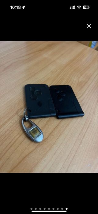 Renault Scenic averiada