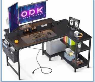 Escritorio Esquinero ODK Reversible 120x80cm