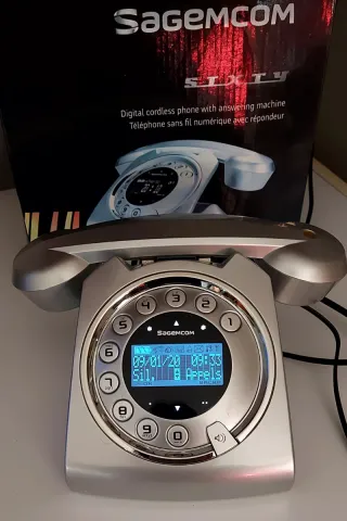 Telefono Sagemcom Sixty cordless digitale