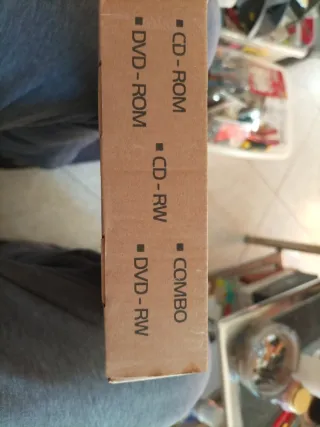 Grabador DVD USB Slim Portable blanco