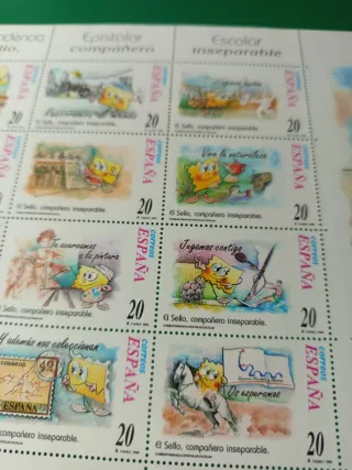 Sellos España Correspondencia Epistolar Escolar